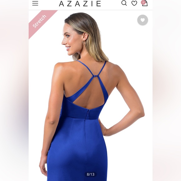 Azazie Kalea Royal Blue - Picture 6 of 13